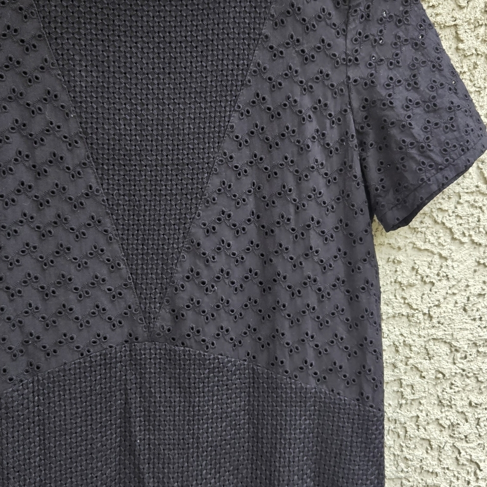 b+ab Black Lace Eyelet Dress - Picture 3 of 9